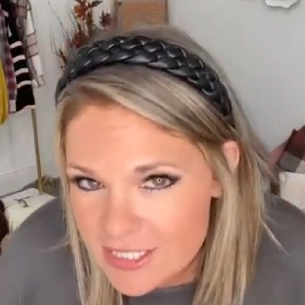 Black Braided Headband
